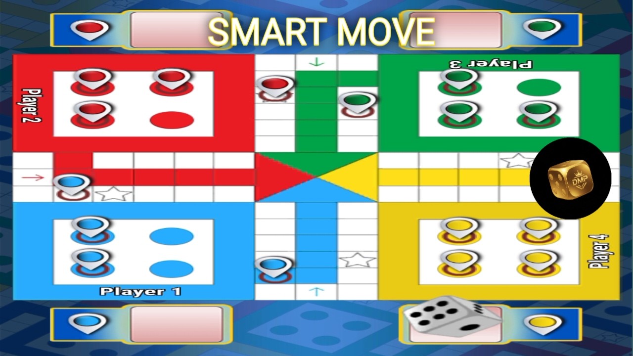 Ludo King 4 Player Match | Strategic Gameplay