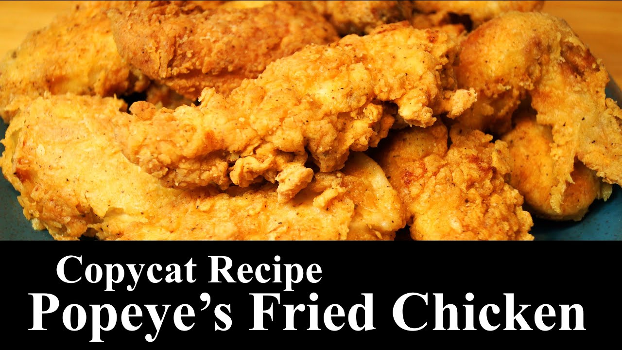 Рецепт жареной курицы от Popeye's | Southern Fried Chicken | Кухня Южных гор