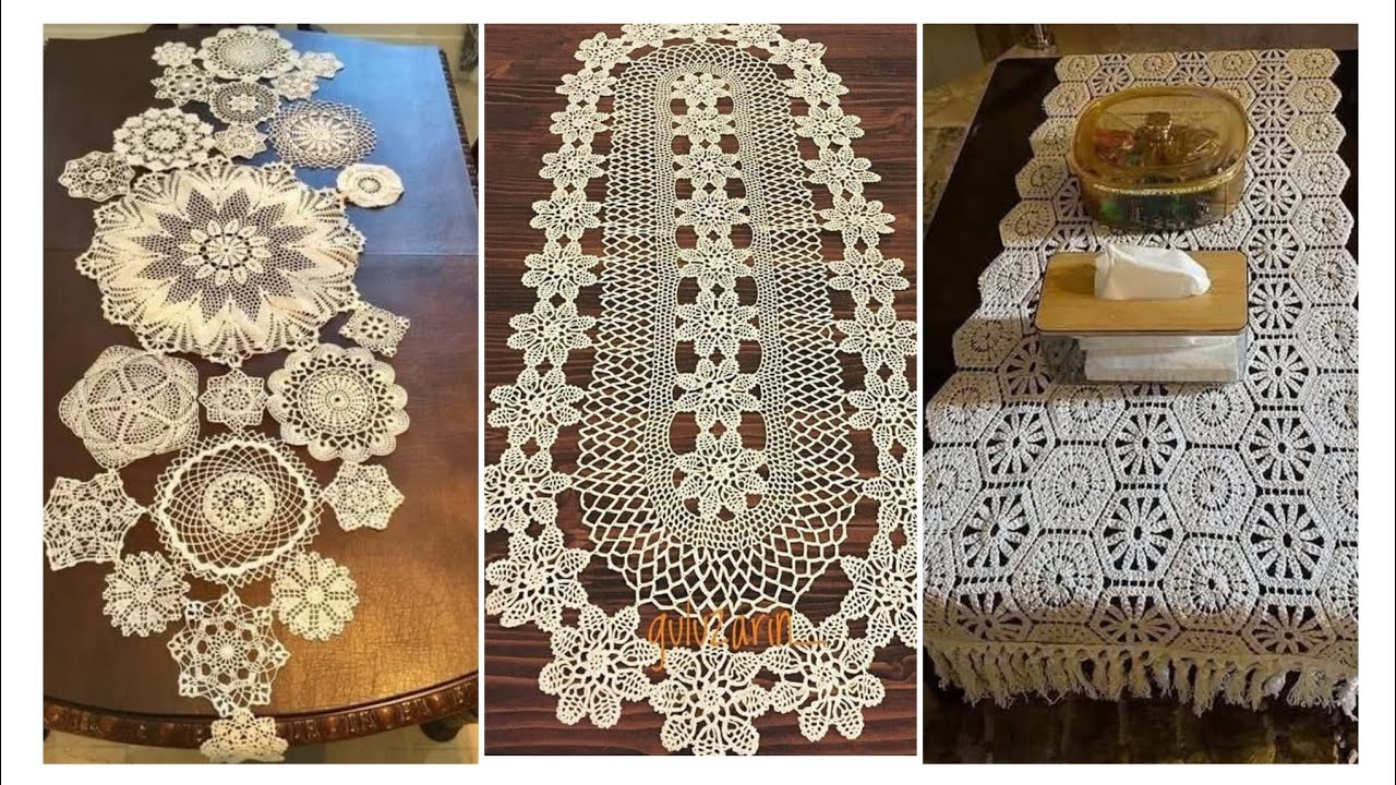 120 incredible crochet table runner ideas crochet handmade trending design 