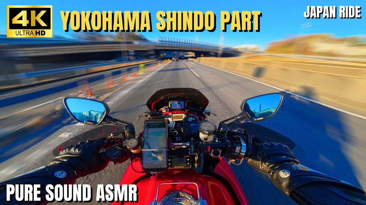 Yokohama Shindo Expressway | CB1300 FCR41 & Wyvern Pure Sound [4K 60fps POV]