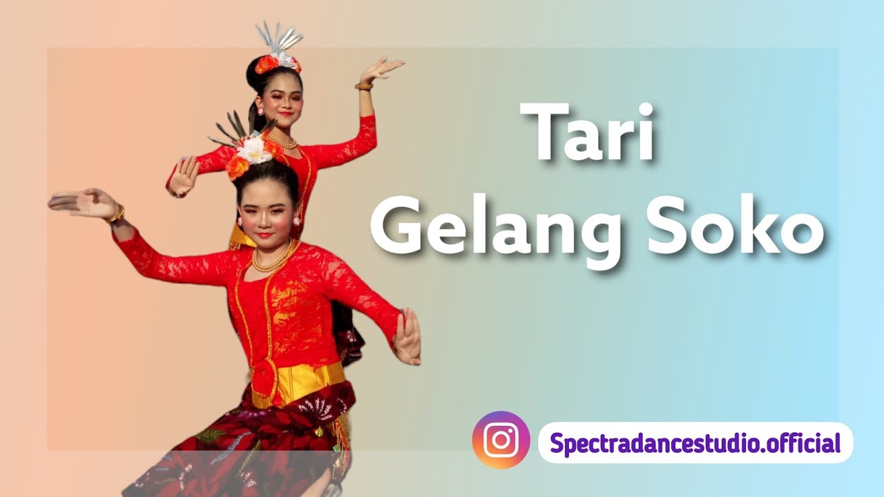 Tari Gelang Soko oleh siswa Sanggar Spectra Dance Studio