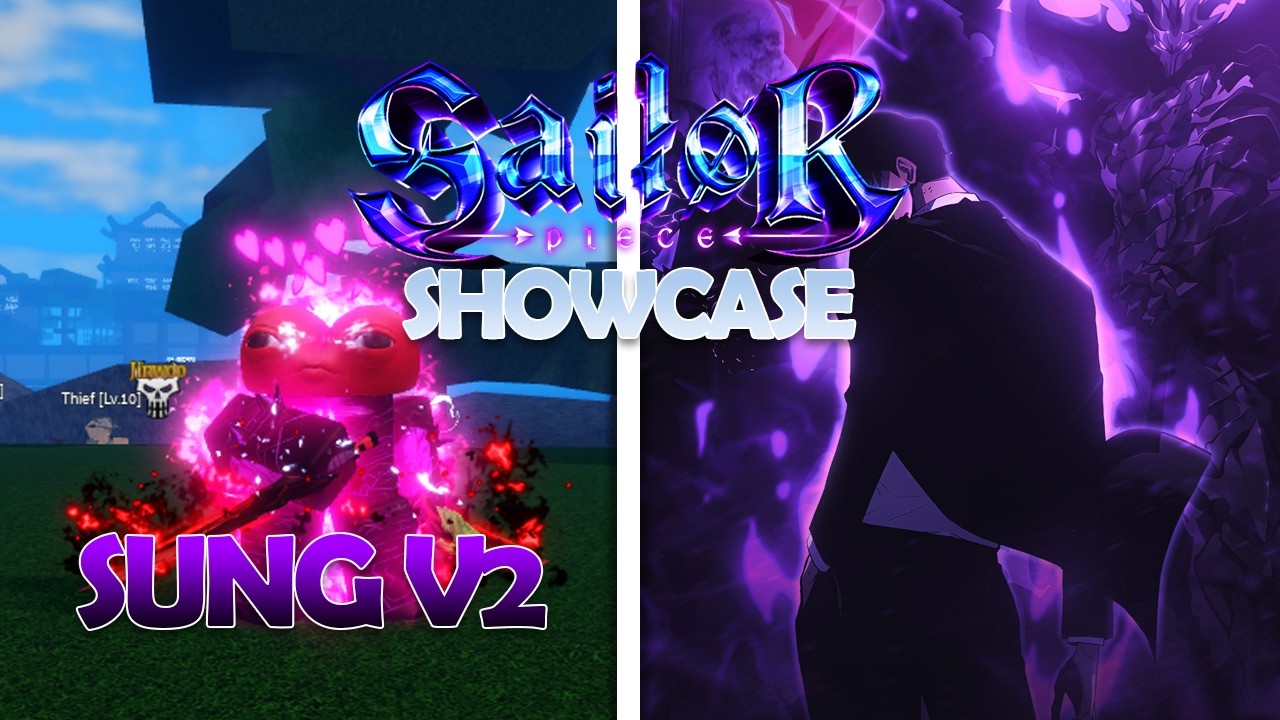 SUNG JIN WOO V2 SHOWCASE - #sailorpiece