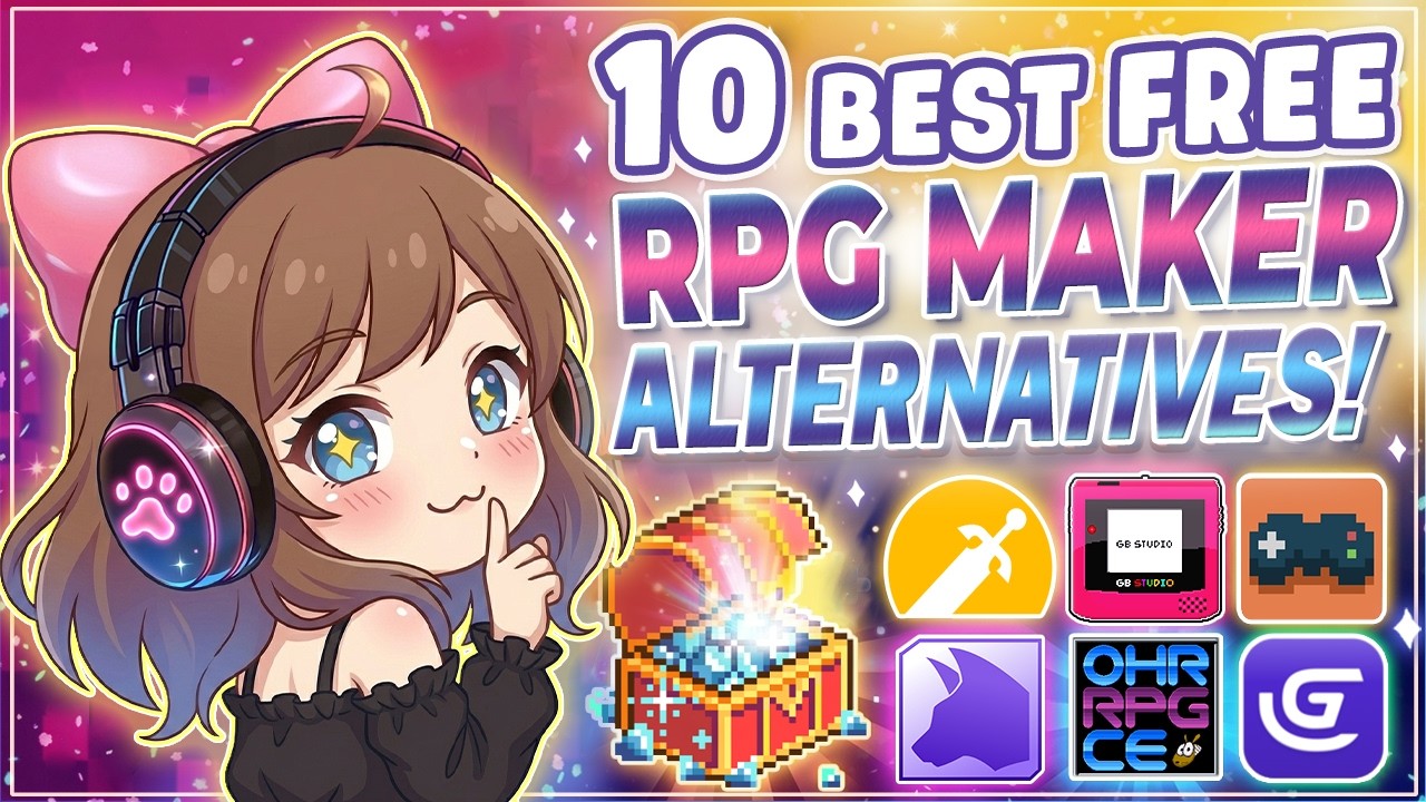 I Found 10 BEST FREE RPG Maker Alternatives + Hidden Retro Gems!