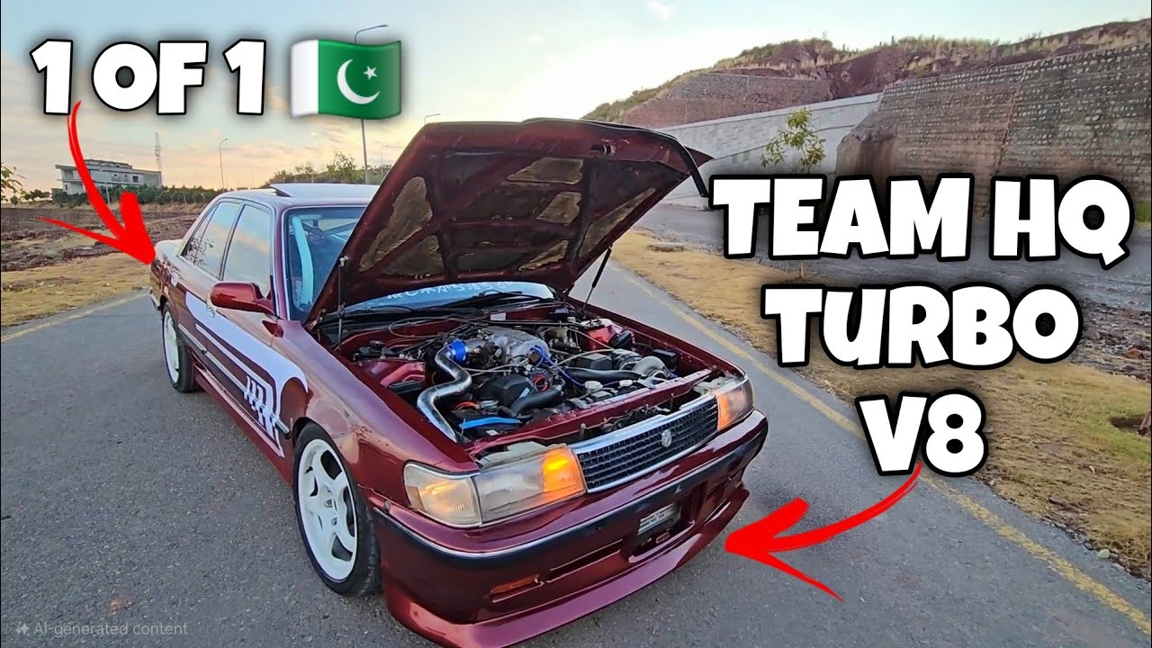 Haris khan Drift Project Cressida 1uz Turbo 1 of 1 In pakistan / Team HQ