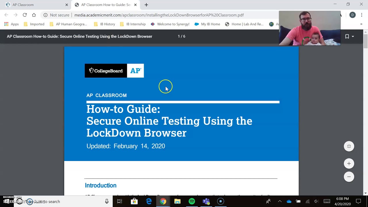 AP Lockdown Browser