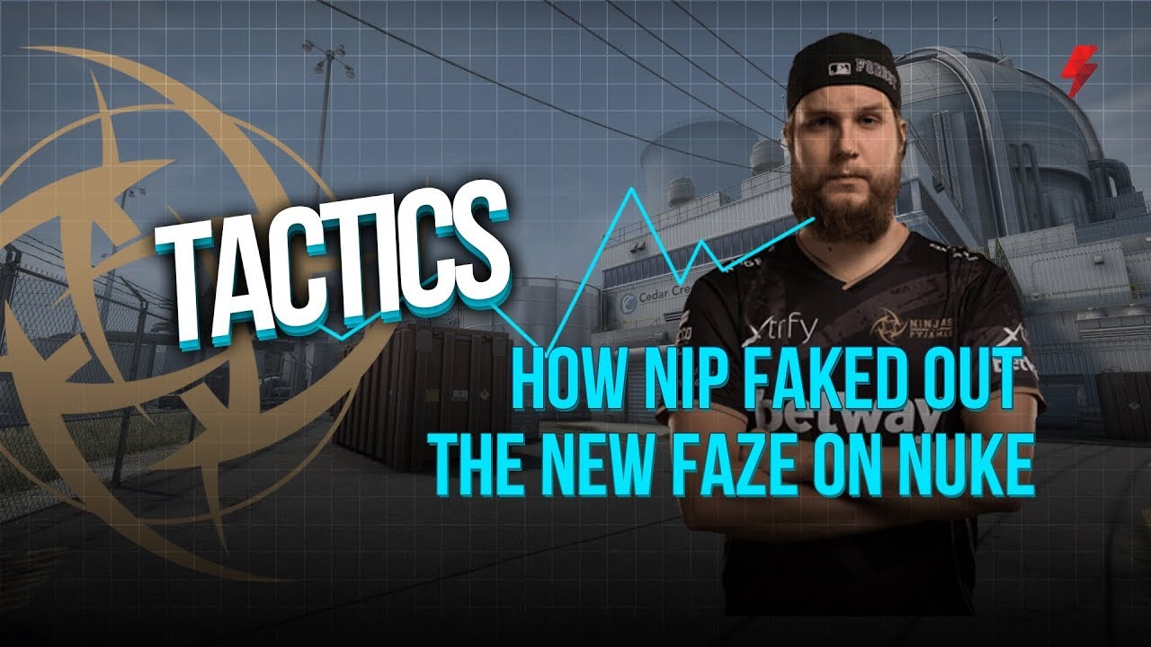 How NiP faked out the new FaZe on Nuke (Dreamhack Malmö)