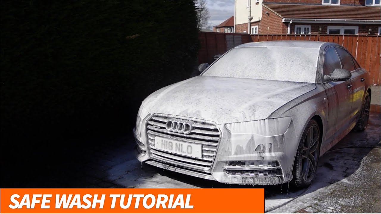 HOW TO SAFELY WASH YOUR CAR || Audi A6 Safe Wash Tutorial