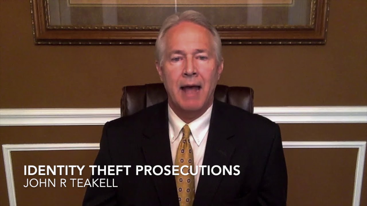 Identity Theft Prosecutions
