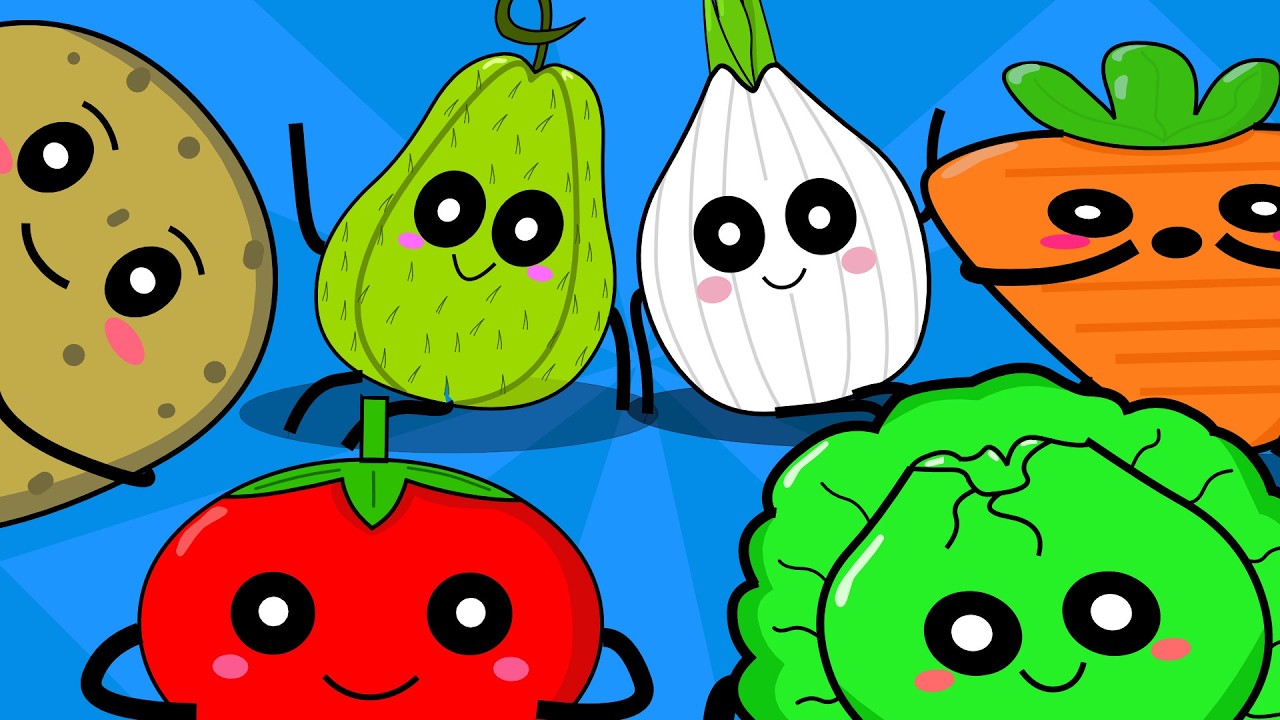 VEGETALES para NI&Ntilde;OS  - Max Travieso - 🥕Canciones Infantiles🍅 -