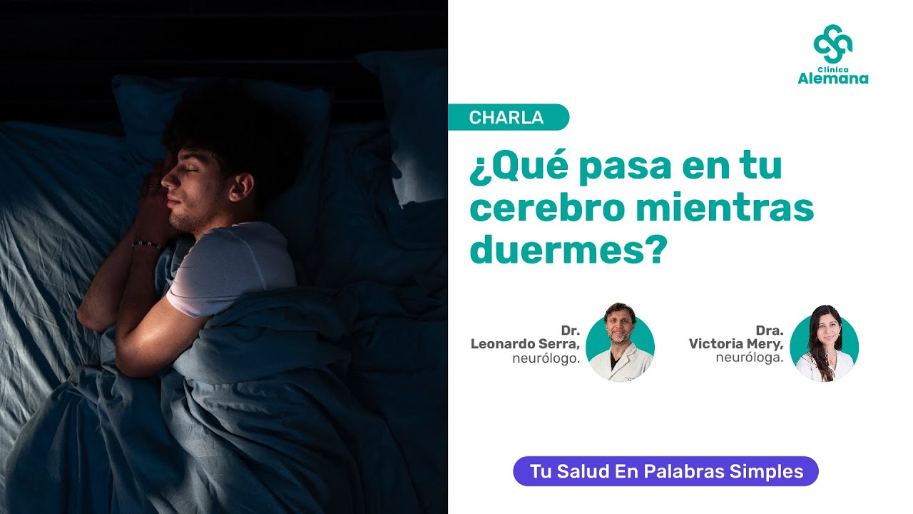 ¿Qué pasa en tu cerebro mientras duermes? | Clínica Alemana
