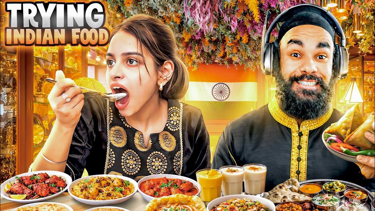 Finally trying Indian Street Food for the first time..