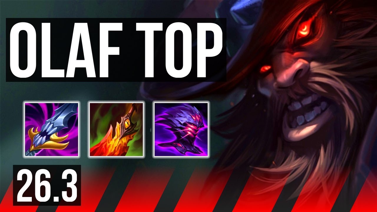 OLAF vs MORDEKAISER (TOP) | 65K damage | EUW Master | 26.3