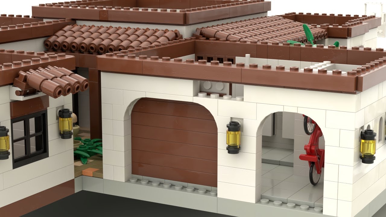 I'm making a LEGO set of my childhood home - Day 21
