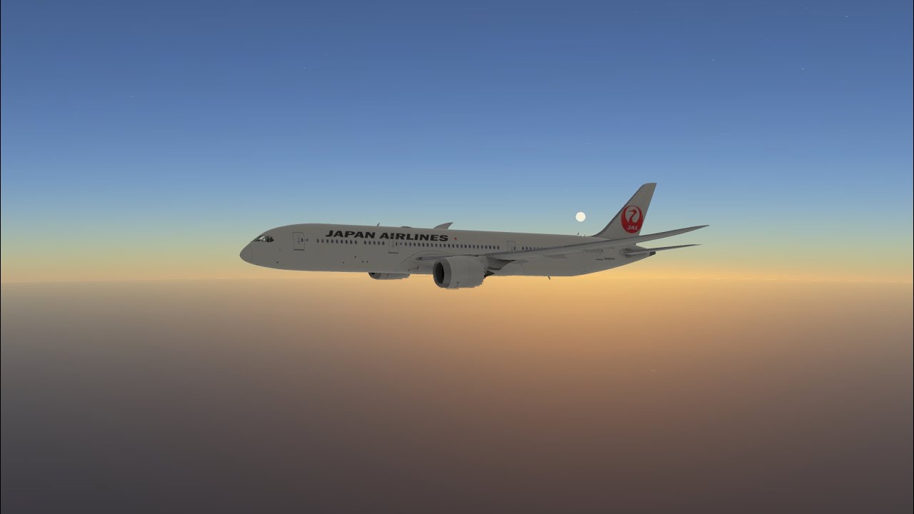 Japan Airlines Boeing 787-9 Dreamliner Melbourne to Narita Infinite Flight open beta