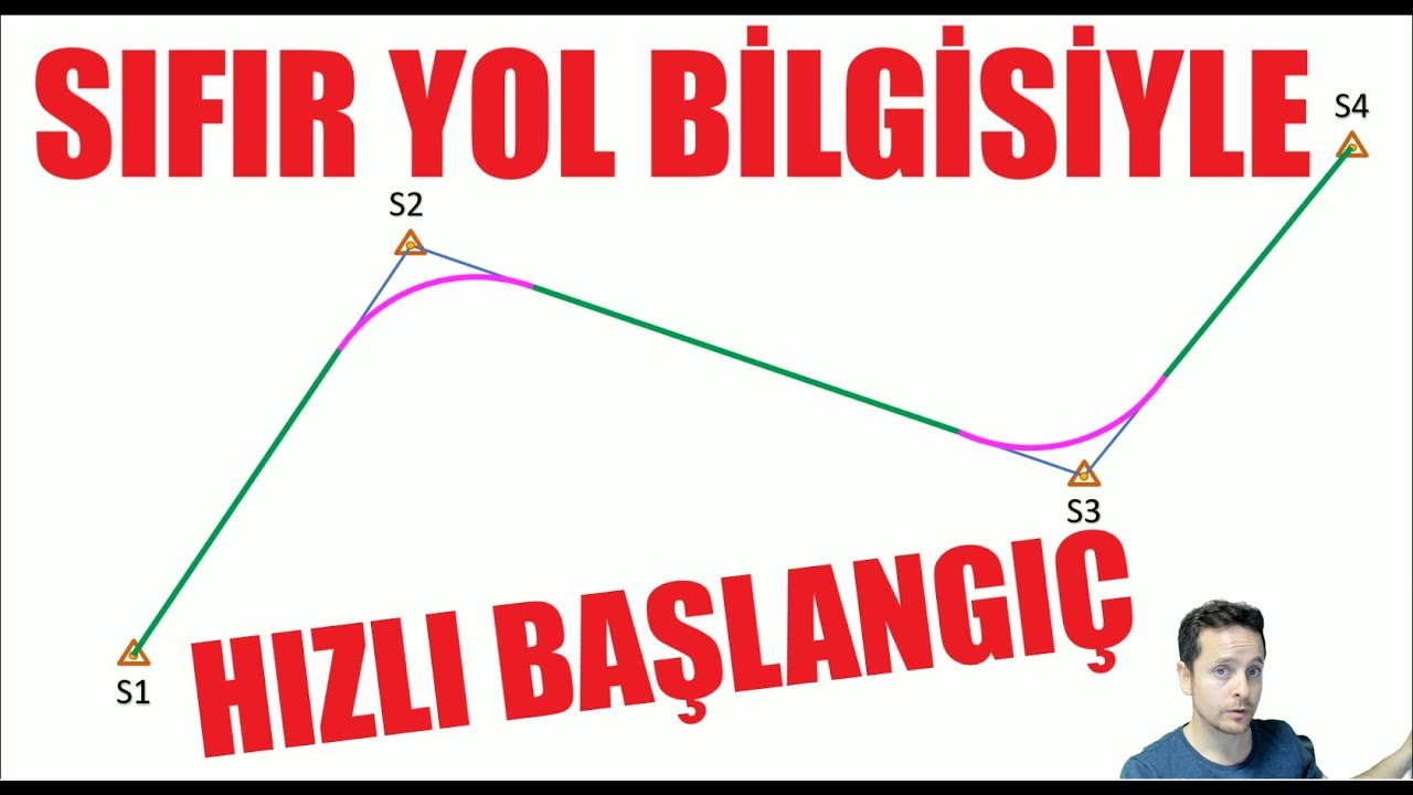 Yol Projesine aşina olmayanlar için Civil 3D Hızlı Başlangıç Videosu