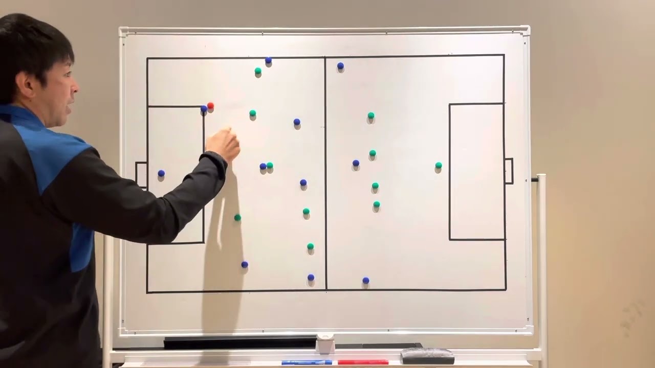 サリーダ　デ　バロン　1列目(相手のFWのライン)の越え方