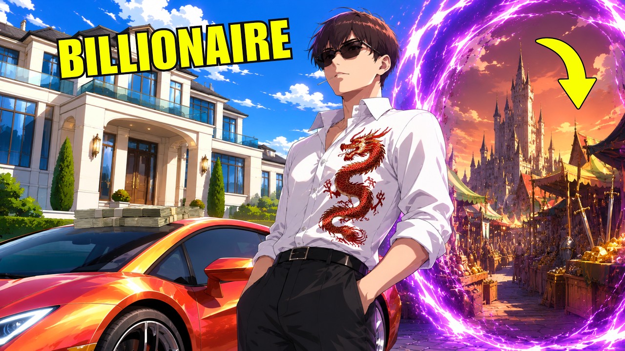 By Doing Business Between Two Worlds, He Became A Billionaire! | Manhwa Recap