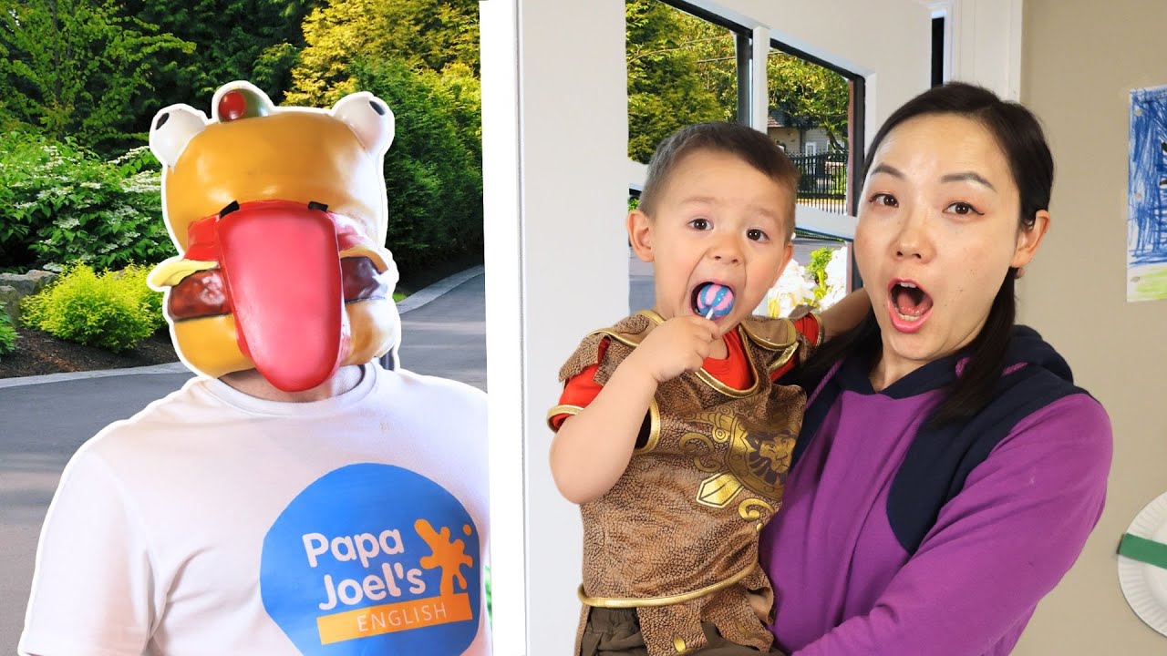 Who’s at the Door | Pretend Play Safety Stories by Papa Joel’s English