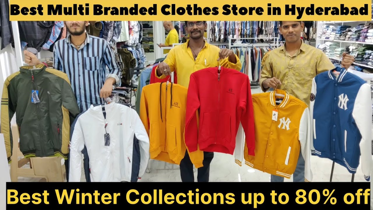 Best Multi Branded Clothes Store In Hyderabad/premium Winter Collections/UpTo(80%)off All Items...