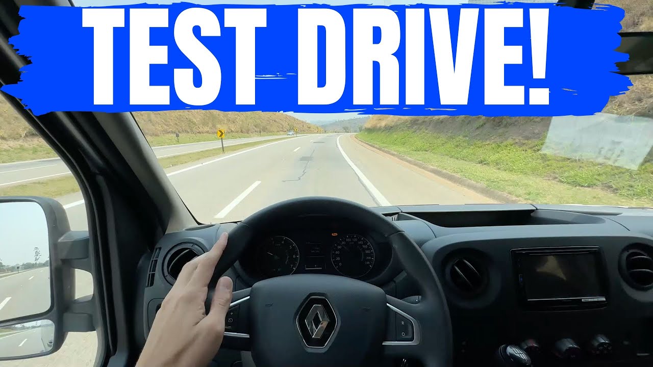 TEST DRIVE RENAULT MASTER EXECUTIVE 2.3 DIESEL CAMBIO MANUAL 2024! TEM CONFORTO MAS GASTA MUITO!