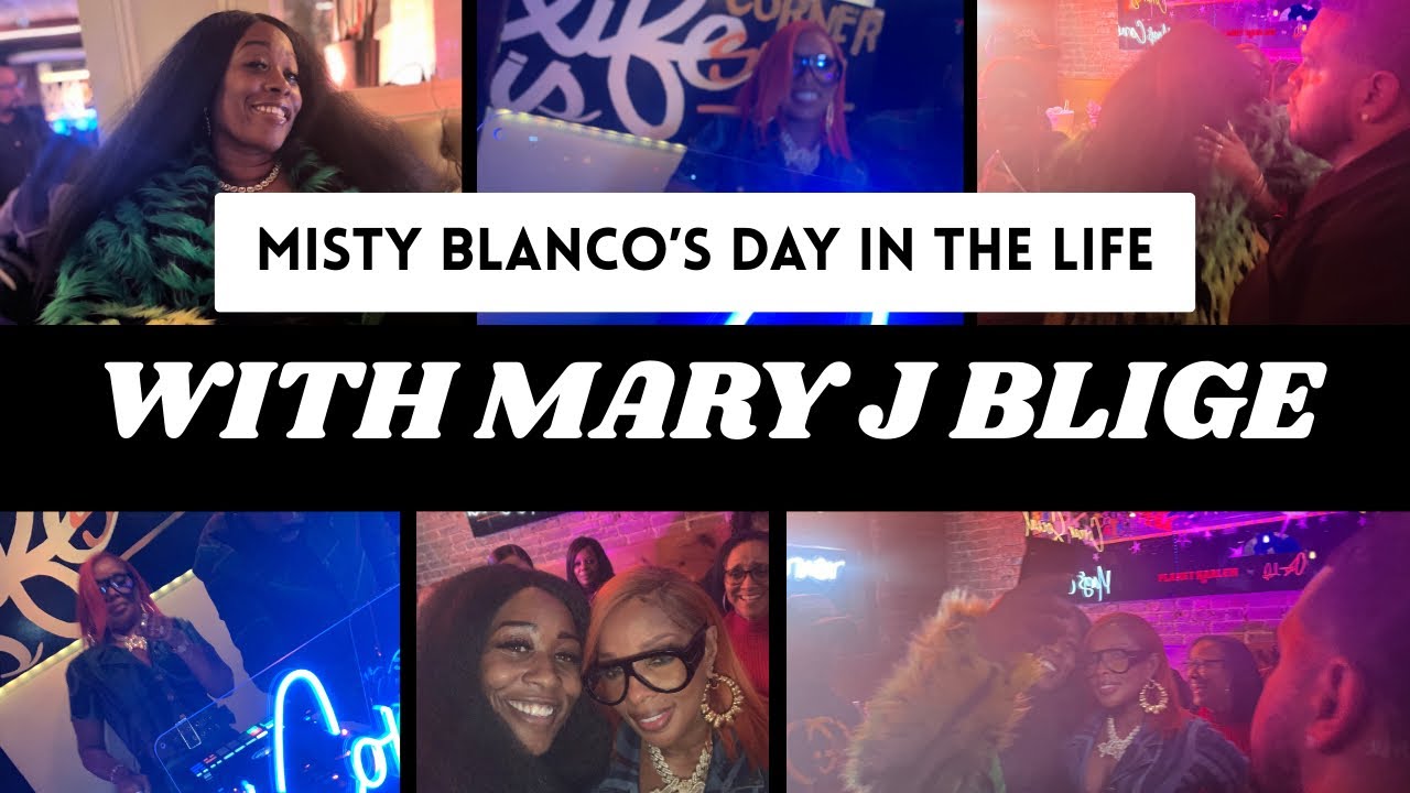 Misty Blanco at Mary J Blige private Thanksgiving Bash 2024  #mistyblanco #maryjblige
