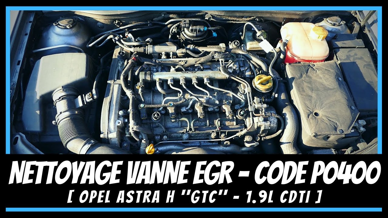 Code P0400 - Vanne EGR 1.9L CDTI ⚙️