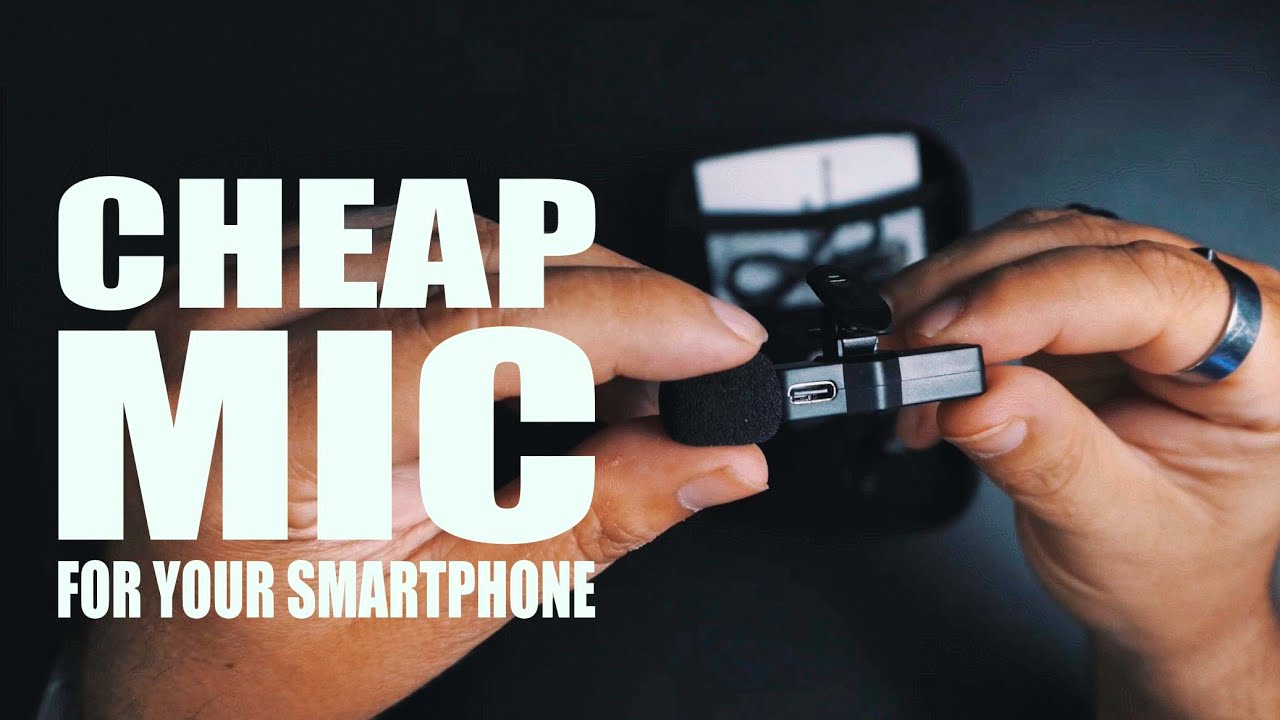 HMKCH 2 in 1 Wireless Lav Mic For iPhone and Android