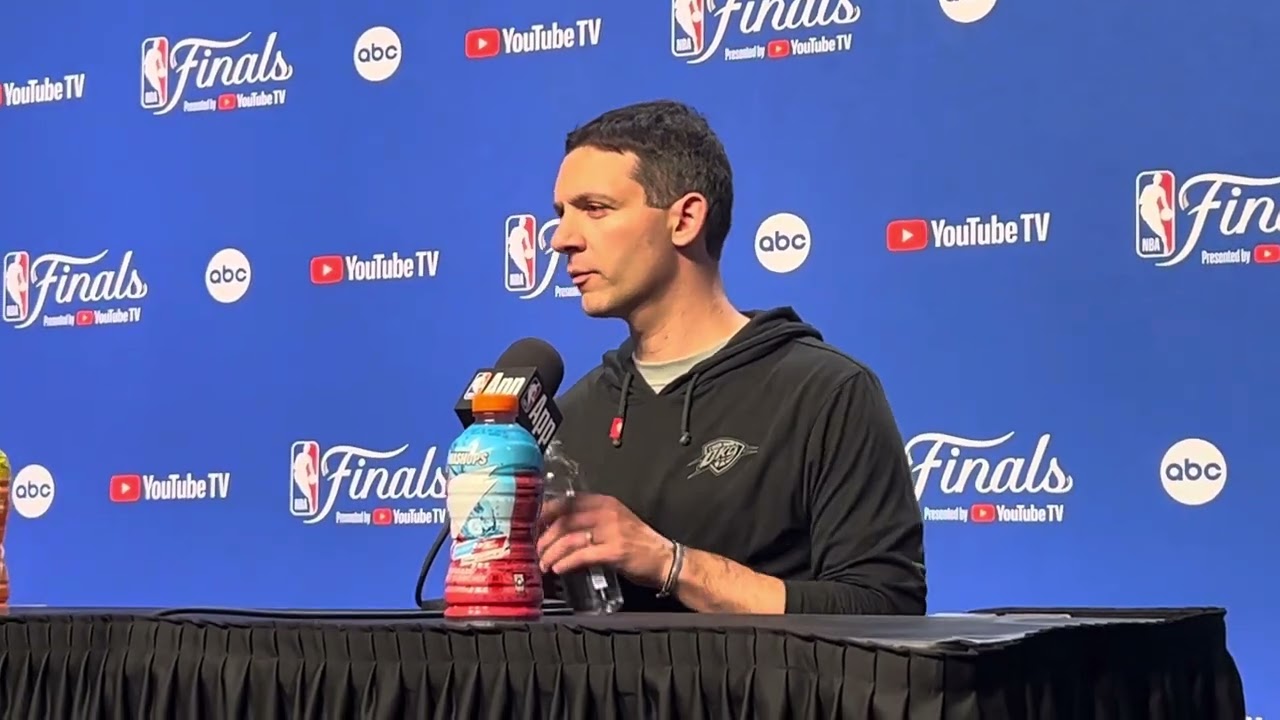 Mark Daigneault DEFIANT take on Haliburton GAME WINNER + OKC’s resilience | Thunder Postgame 6.5.25