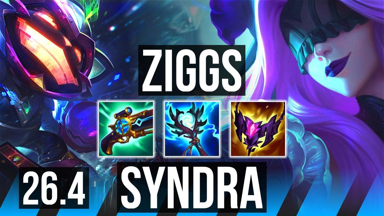 ZIGGS vs SYNDRA (MID) | NA Master | 26.4