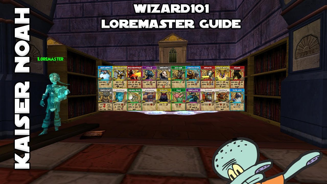 Руководство по хранителю знаний Wizard101