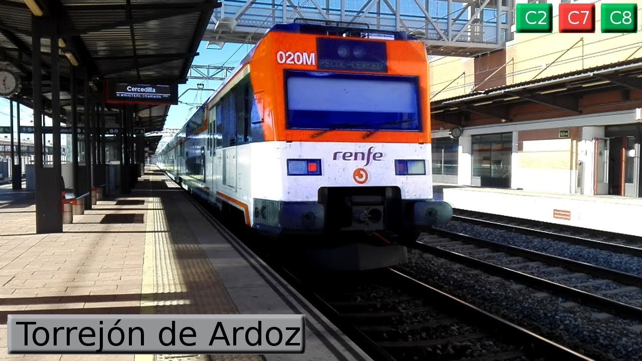 Torrej&oacute;n de Ardoz C2 - C7 - C8 : Cercan&iacute;as Madrid ( Renfe 450 - 446 - Transfesa 335 )