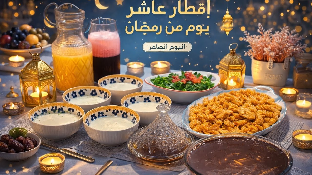 الطبليه لليوم العاشر من رمضان 🌛 والحلو تغير