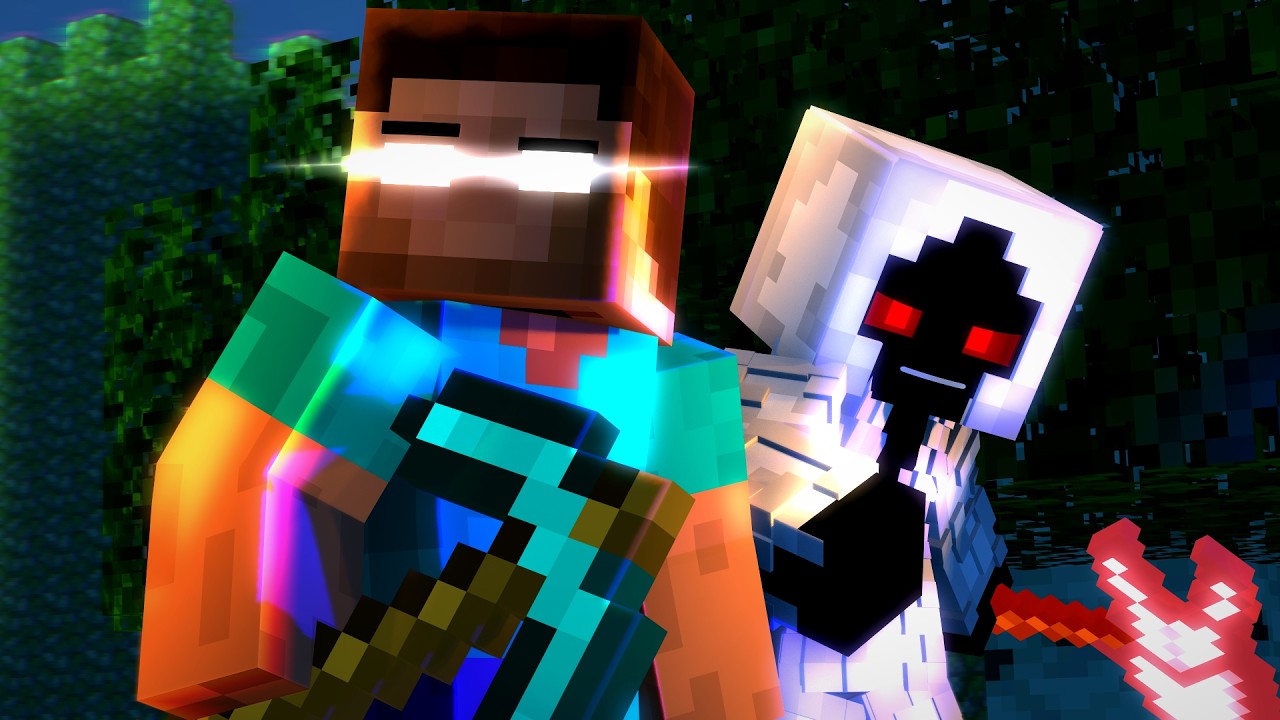 Herobrine vs Entity303 - A Minecraft Music Animation: THE BEGINNING OF THE WAR