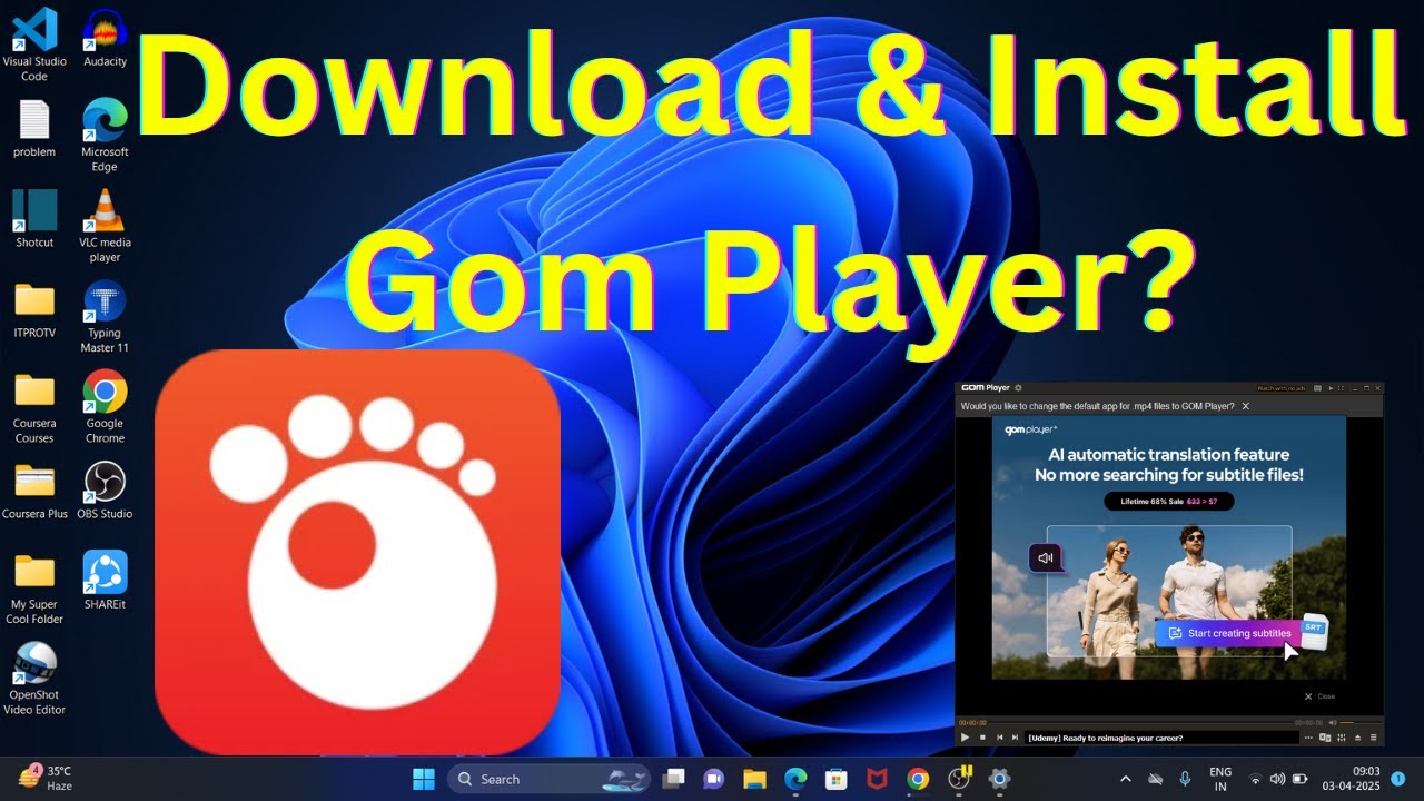 How to Download & Install Gom Player in Windows 11?
