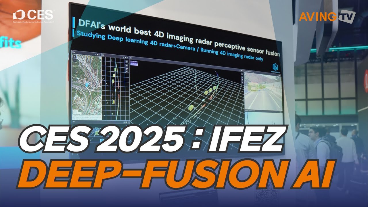 Deep-fusion AI Showcases 4D Imaging Radar at CES 2025: “Advancing Autonomous Driving Accessibility”