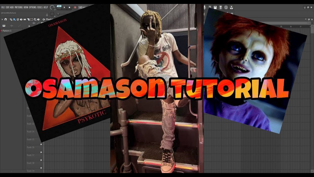 How to Make DISTORTED beats for 0SAMASON like PSIKOTIC