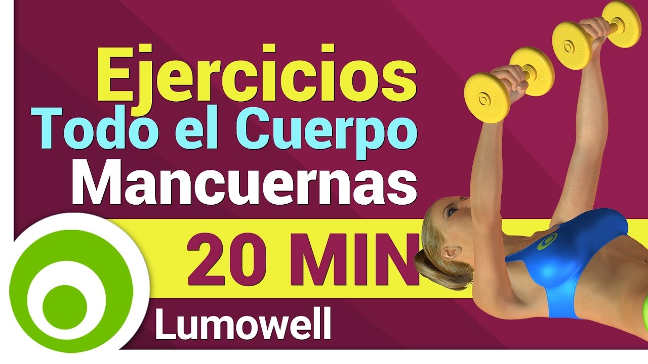 Ejercicios con Mancuernas para Mujeres - Entrenamiento Completo