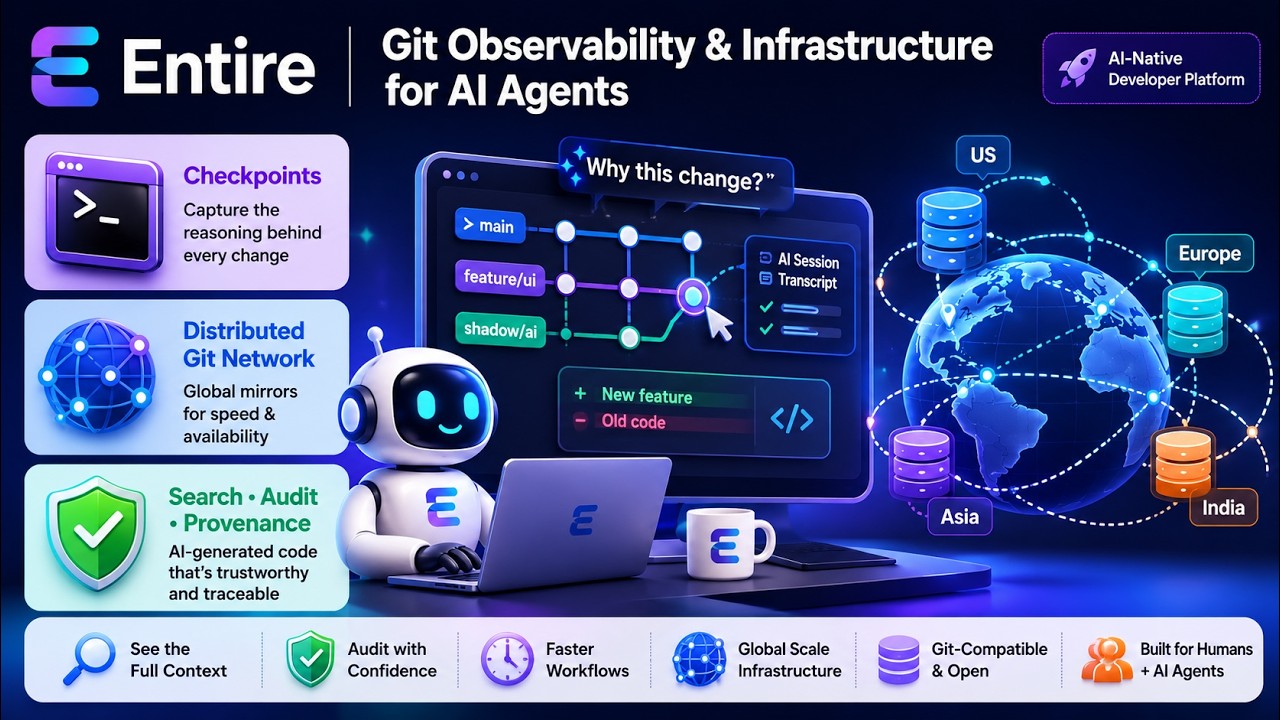 Entire: The Ultimate Git Platform for AI Agents!