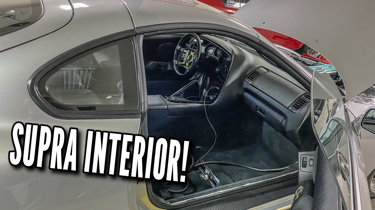 Wife’s Supra Finally Has Interior!