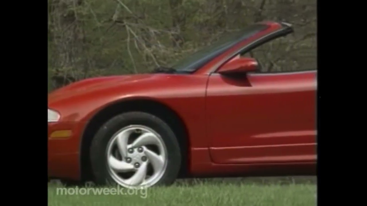 Motorweek 1996 Mitsubishi Eclipse Spyder GS-T Road Test