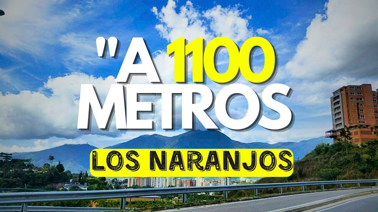 Subiendo LOS NARANJOS HASTA EL HATILLO LA LAGUNITA 1100mt DEL nivel del mar #CARACAS #VENEZUELA 2017