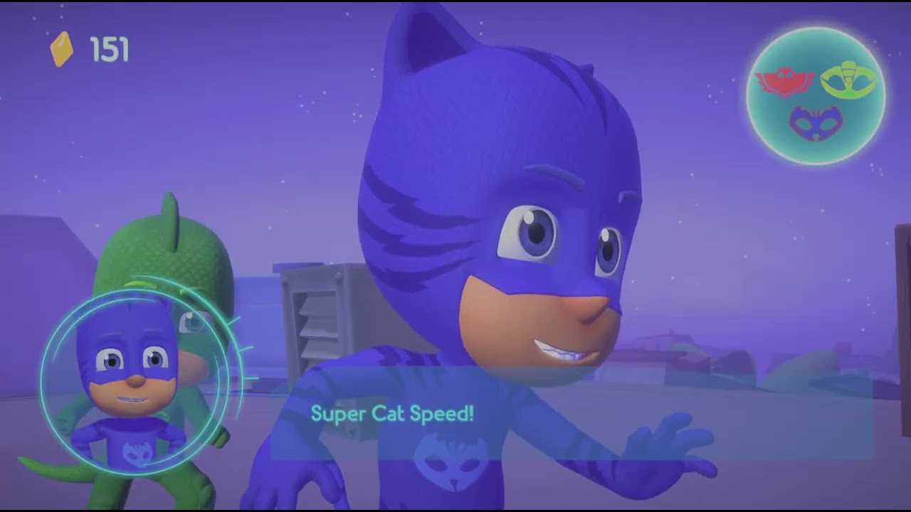 PJ MASKS: HEROES OF THE NIGHT Gameplay