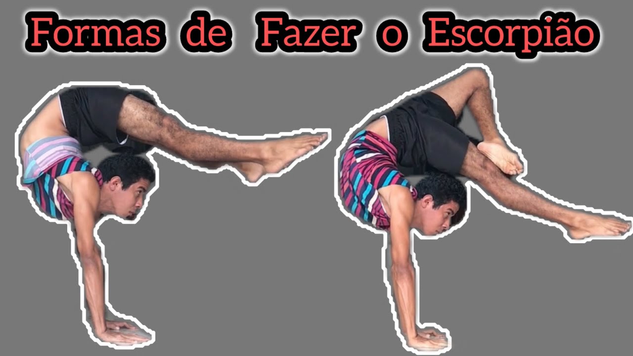 Diferentes Maneiras de Fazer o ESCORPIÃO (contorcionismo)