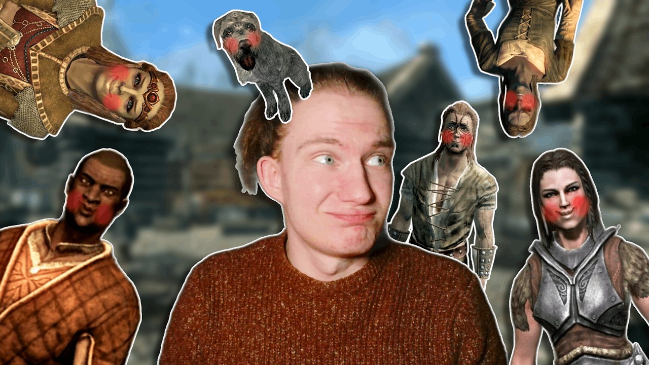 I Tried To Find The Saddest Person In Skyrim