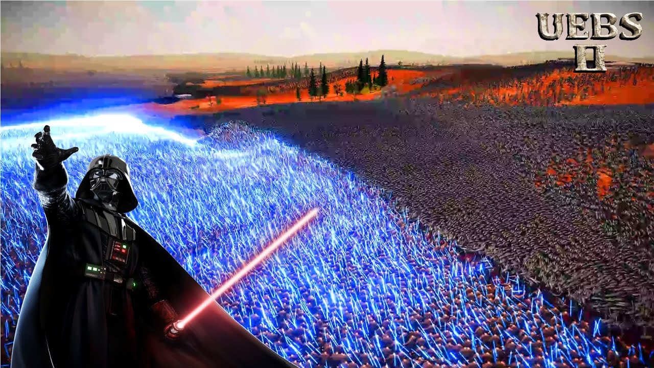 DARTH VADERS LEAD JEDI KNIGHTS vs 1,000,000 ALIENS | Ultimate Epic Battle Simulator 2 | UEBS 2