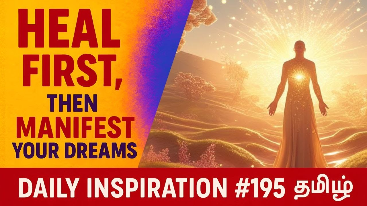Heal First, Then Manifest Your Dreams | Daily Inspiration 195 | Epicrecap