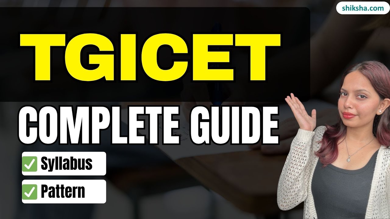 All About TS ICET (TG ICET) Exam 2026 | Exam Date, Registration, Syllabus, Pattern #tgicet