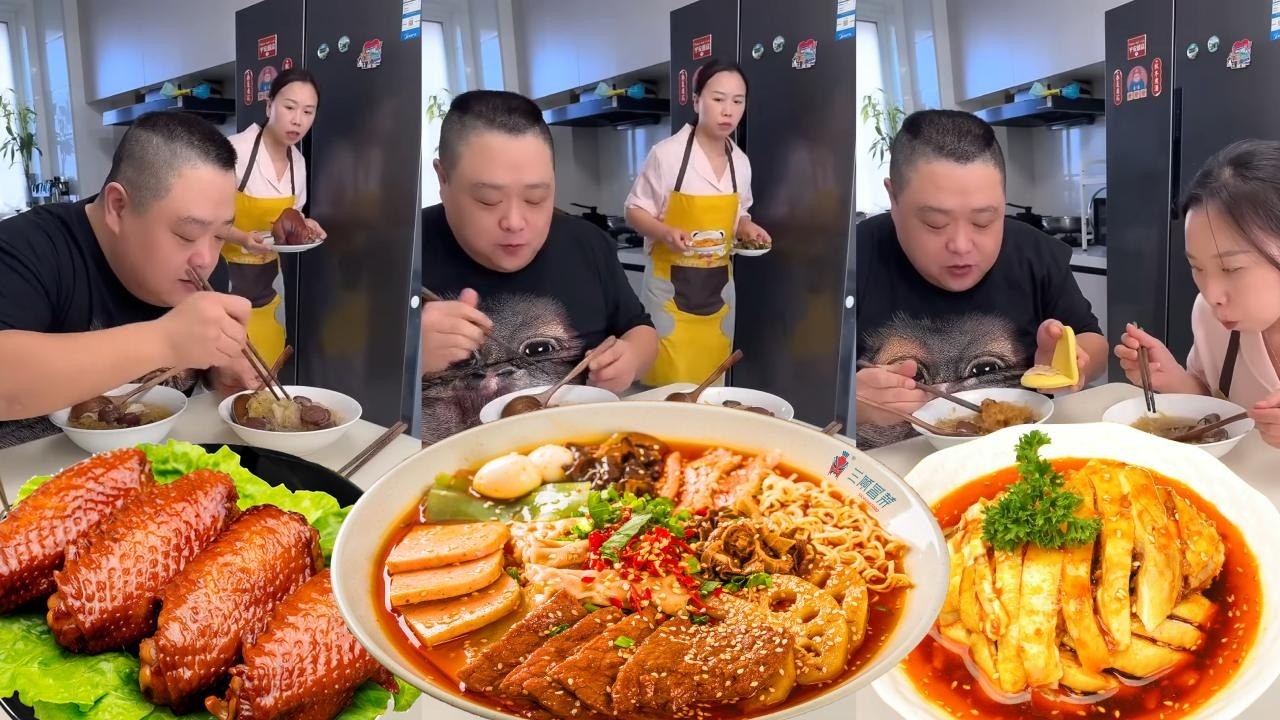 ¡Mi egoísta marido se comió la carne de mi plato!
