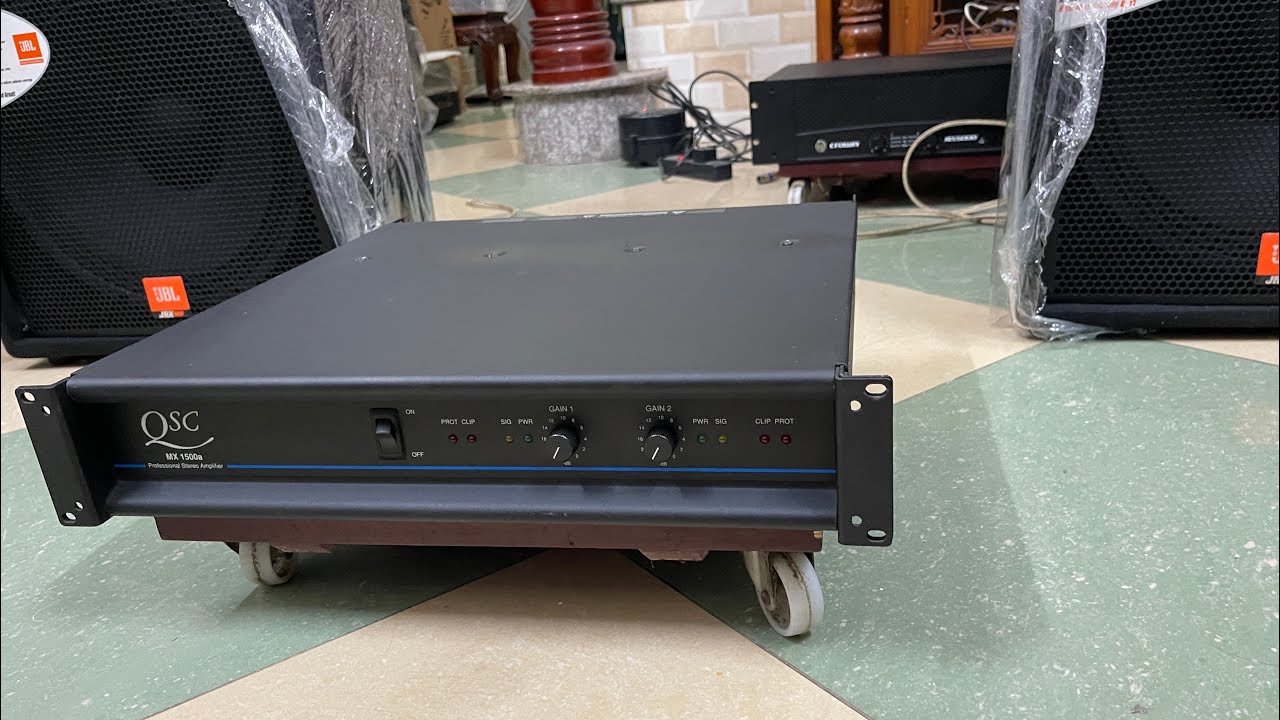 🤝 Đã bán👍  Đẩy Mỹ nòi QSC MX1500a nghe nhạc hát karaoke quá hay LH0339902222