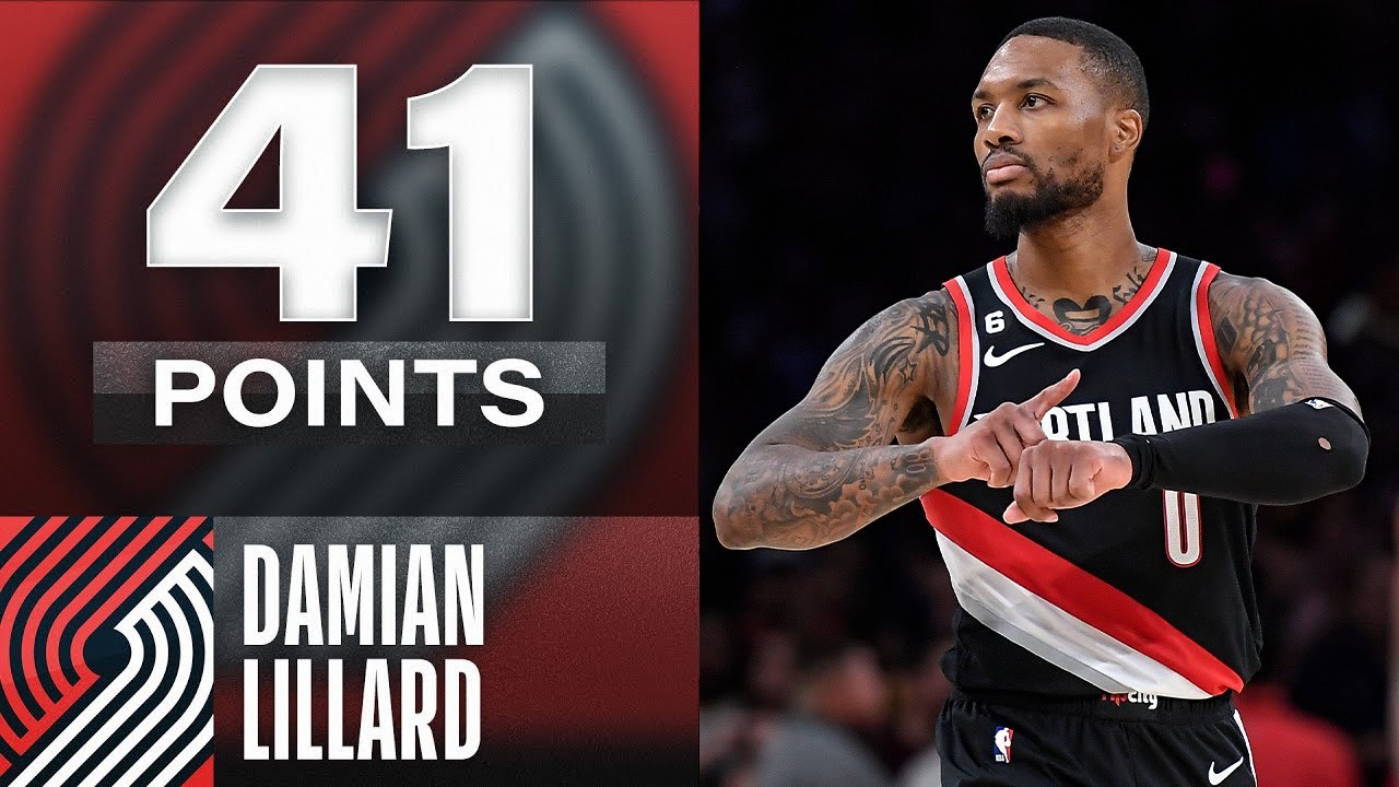 Damian Lillard Goes OFF for 41 PTS in Thrilling Blazers Win! 🔥 | October 23, 2022